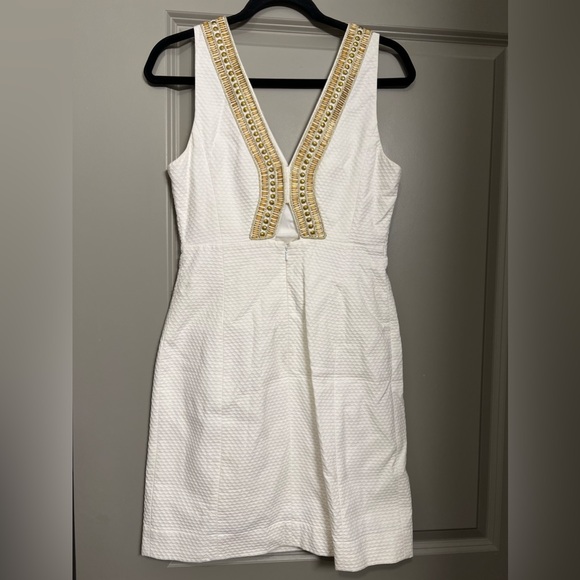 Lilly Pulitzer Eliot Shift Dress White Size 2 - Picture 4 of 12